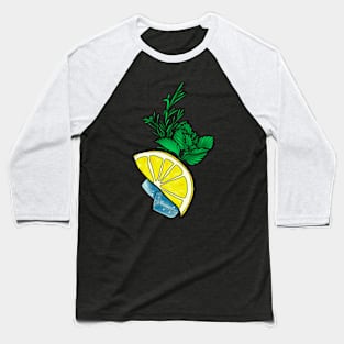 Fresh and cool mojito Baseball T-Shirt